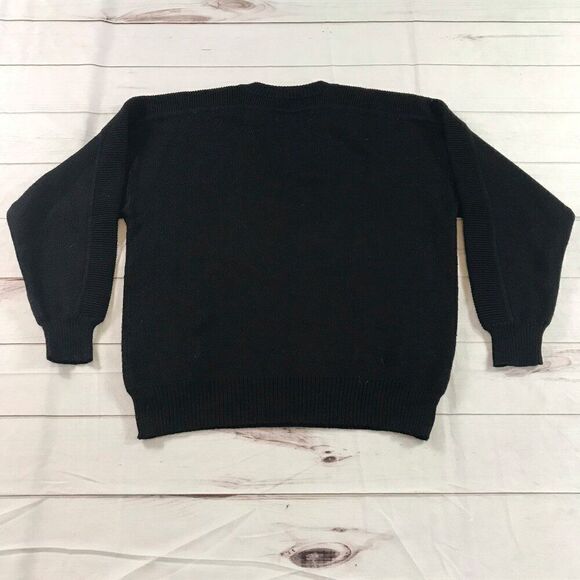 Bogner Men Medium Black Jumper Pullover Sweater - Picture 9 of 9